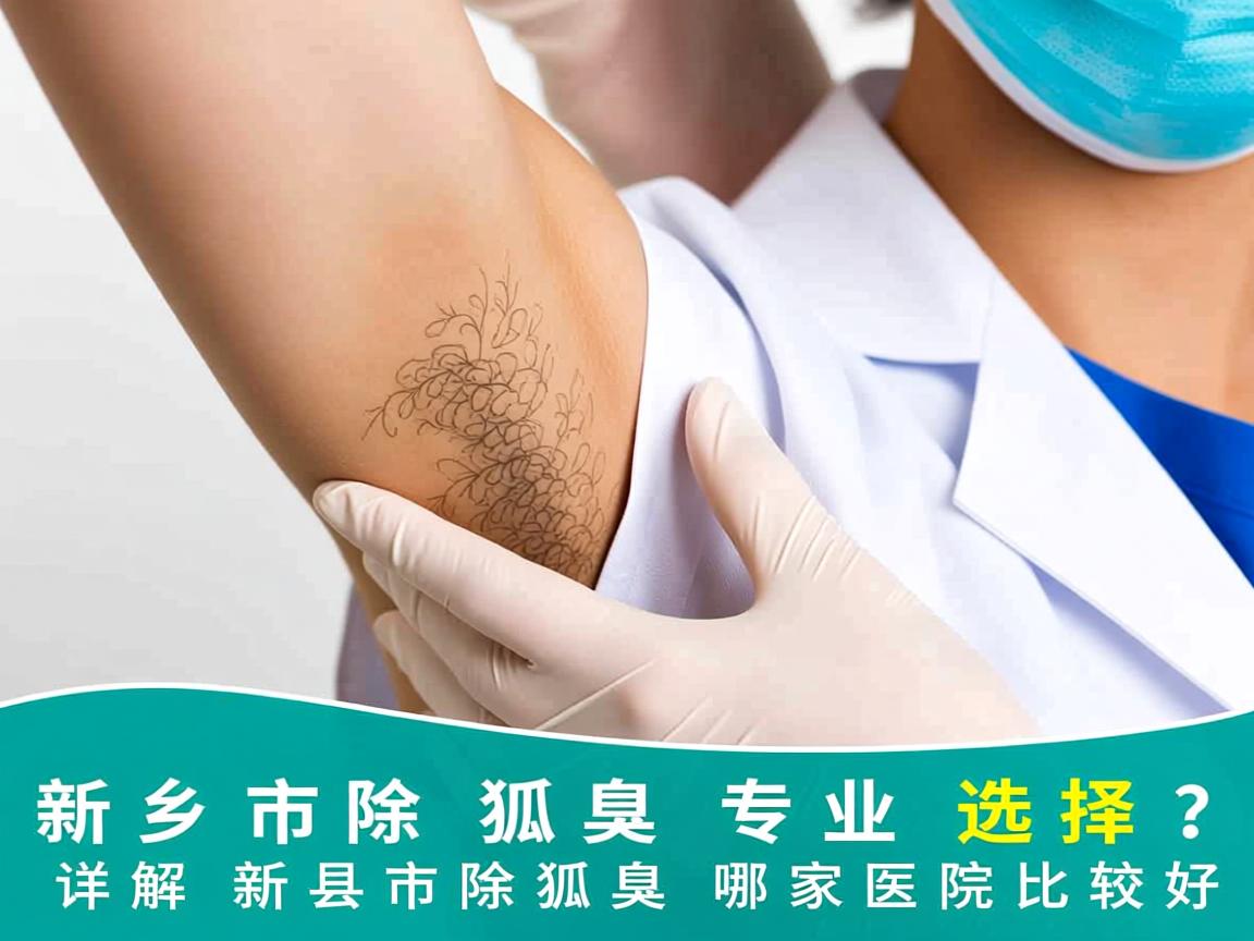 新乡市除狐臭专业选择，详解新乡市除狐臭哪家医院比较好