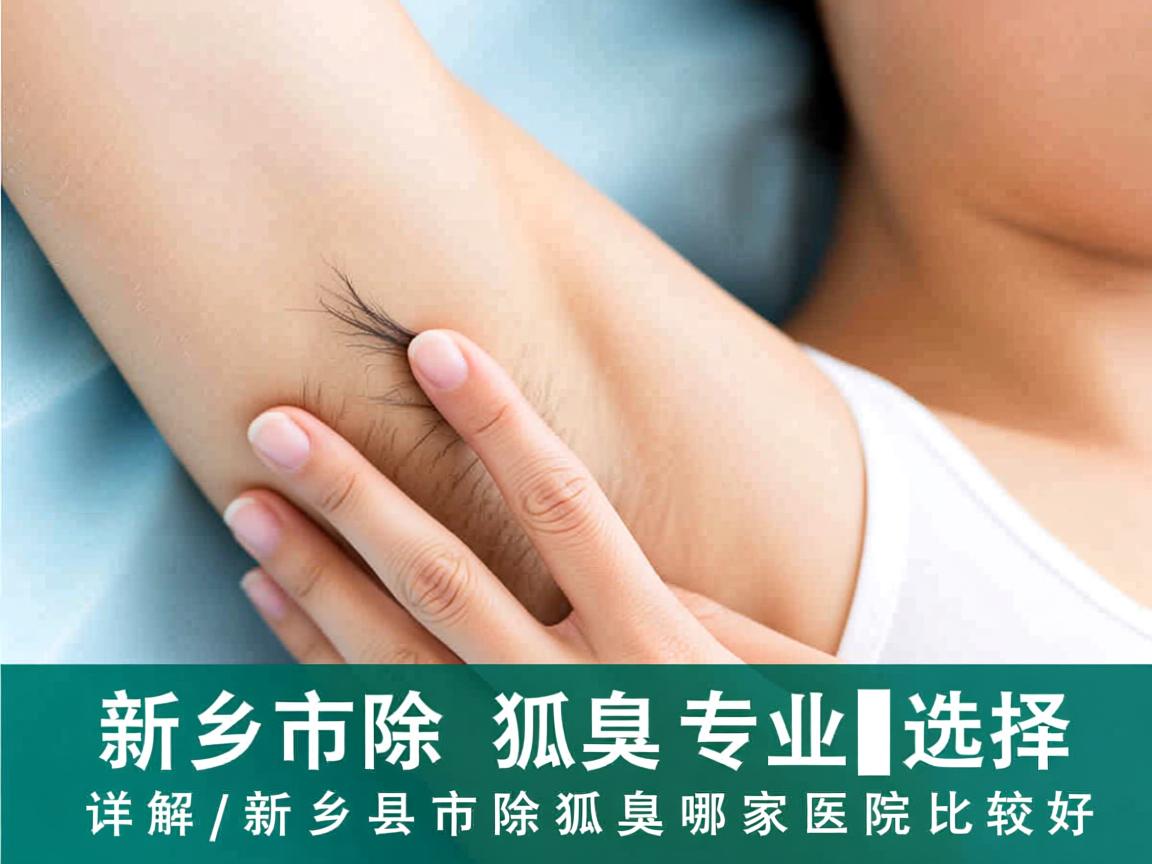新乡市除狐臭专业选择，详解新乡市除狐臭哪家医院比较好