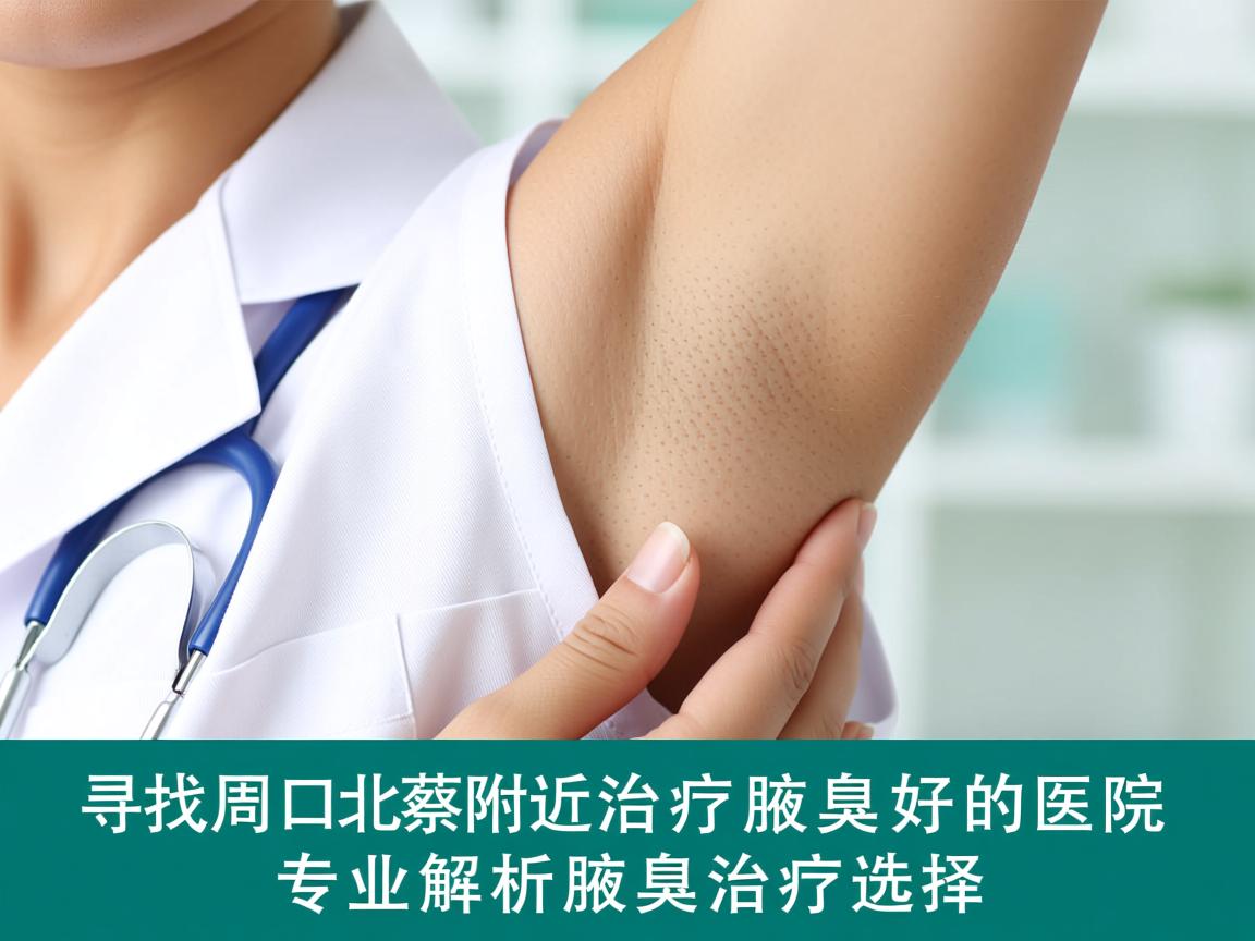 寻找周口北蔡附近治疗腋臭好的医院，专业解析腋臭治疗选择