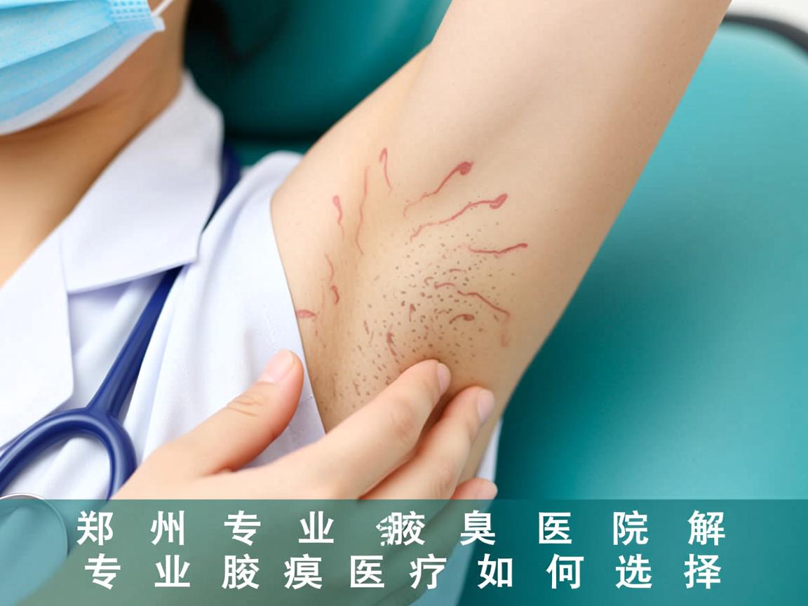 郑州专业治腋臭医院解析，专业腋臭医疗如何选择