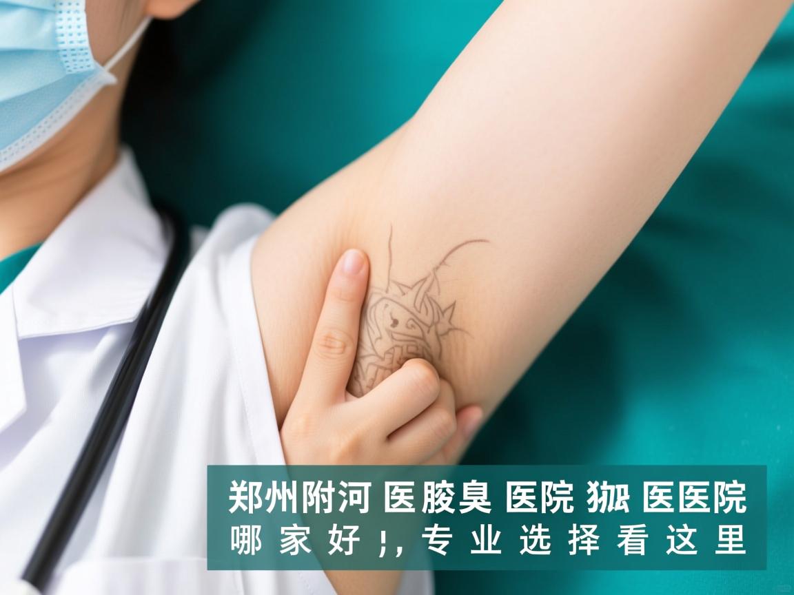 郑州附医腋臭医院解析，河南狐臭医院哪家好，专业选择看这里