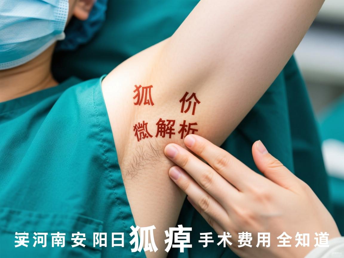 狐臭微创手术价格解析，河南安阳狐臭手术费用全知道