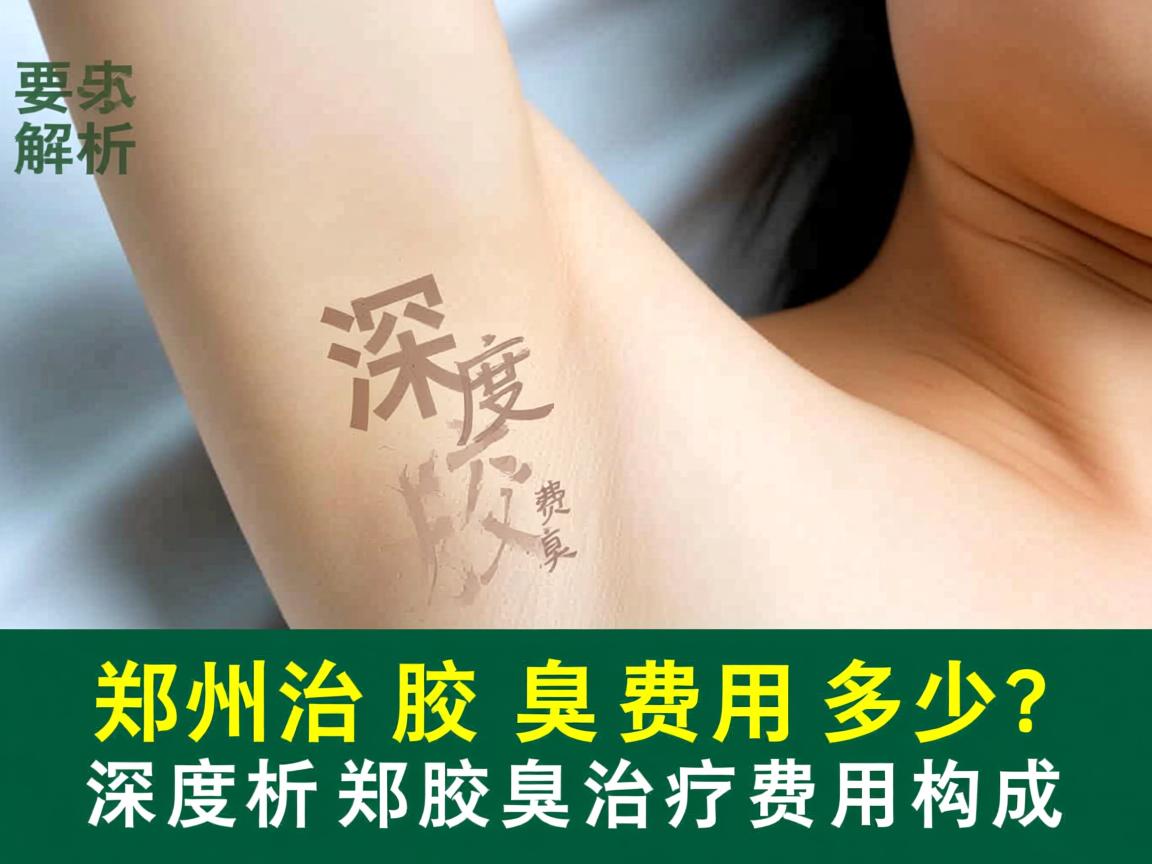 郑州治疗腋臭费用多少?深度解析郑州腋臭治疗费用构成 郑州治疗腋臭费用多少?深度解析郑州腋臭治疗费用构成
