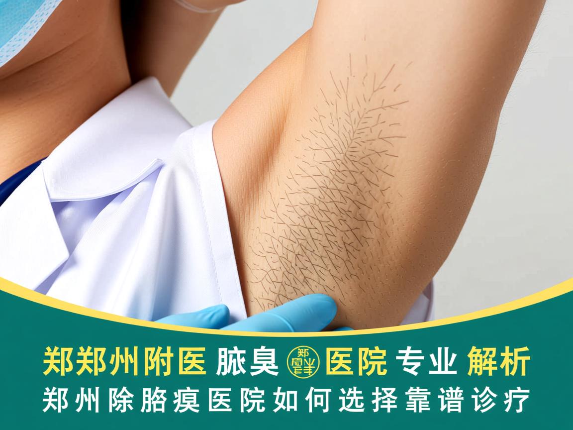 郑州附医腋臭医院专业解析，郑州除腋臭医院如何选择靠谱诊疗