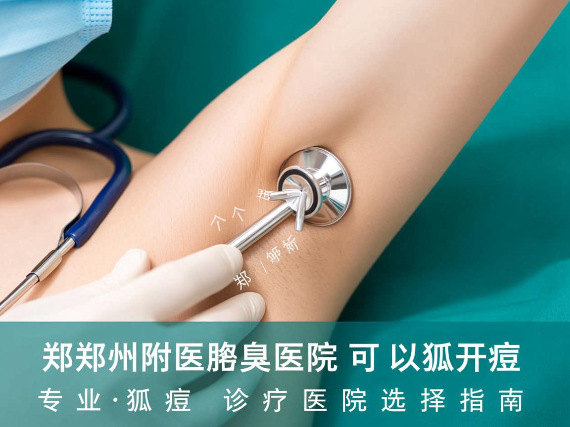 郑州附医腋臭医院解析,郑州哪个医院可以开狐臭,专业狐臭诊疗医院选择指南 郑州附医腋臭医院解析,郑州哪个医院可以开狐臭,专业狐臭诊疗医院选择指南