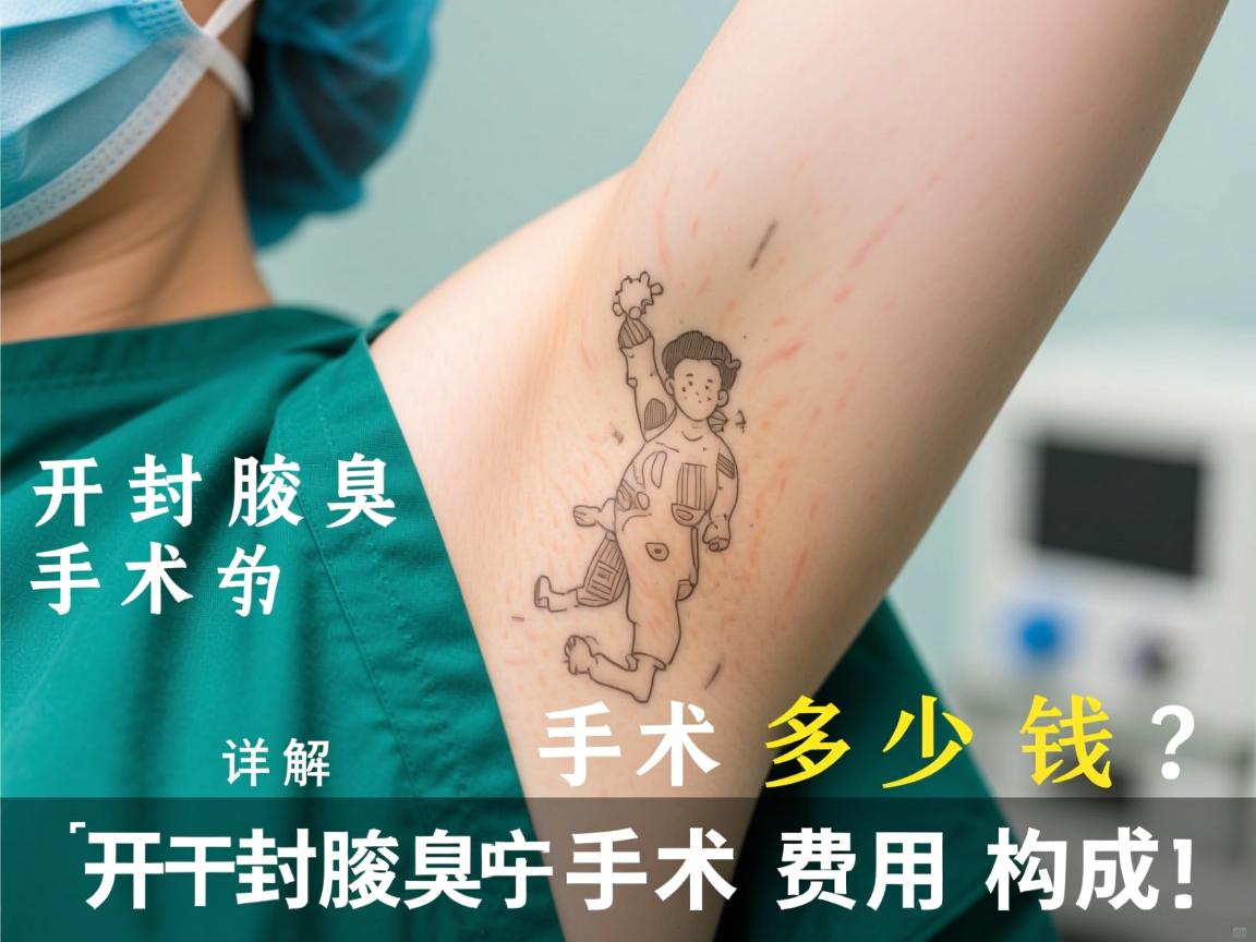开封腋臭手术多少钱?详解开封腋臭手术费用构成 开封腋臭手术多少钱?详解开封腋臭手术费用构成