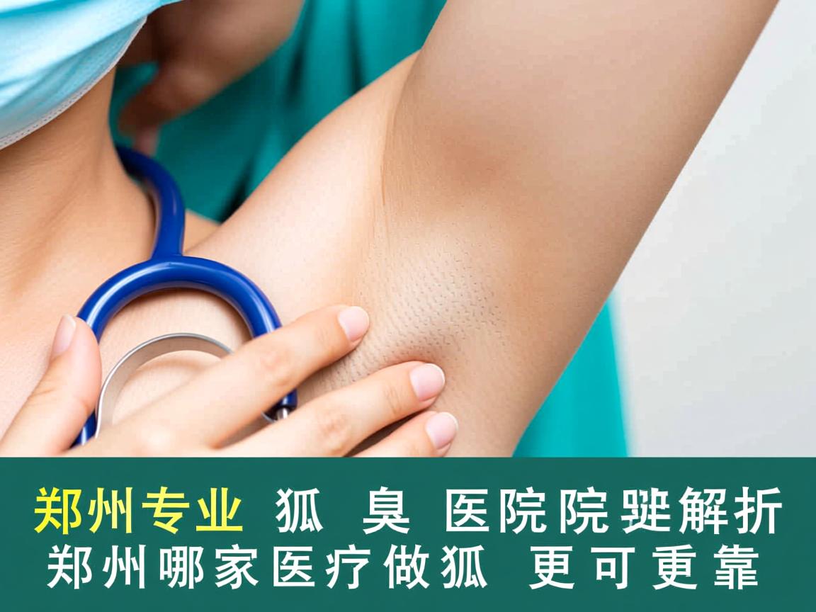 郑州专业狐臭医院解析，郑州哪家医院做狐臭更可靠