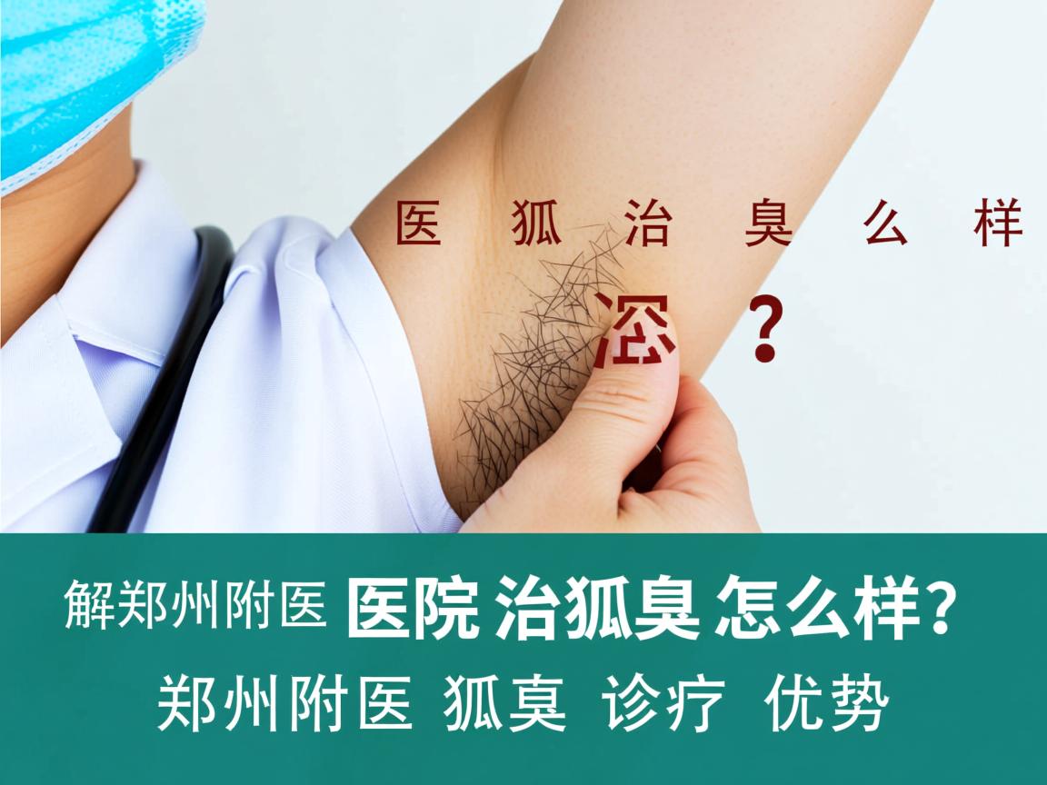 郑州附医医院治狐臭怎么样?深度解析郑州附医狐臭诊疗优势 郑州附医医院治狐臭怎么样?深度解析郑州附医狐臭诊疗优势