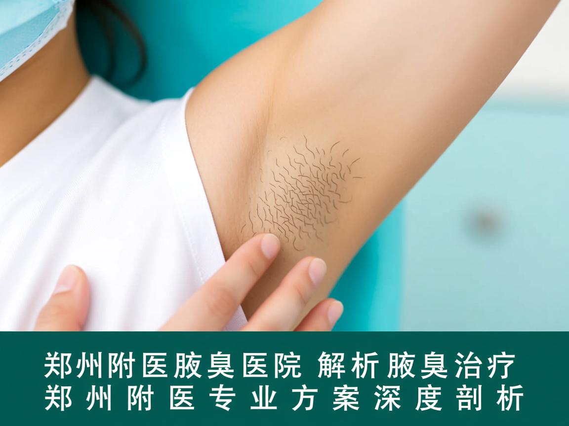 郑州附医腋臭医院解析腋臭治疗，郑州附医专业方案深度剖析