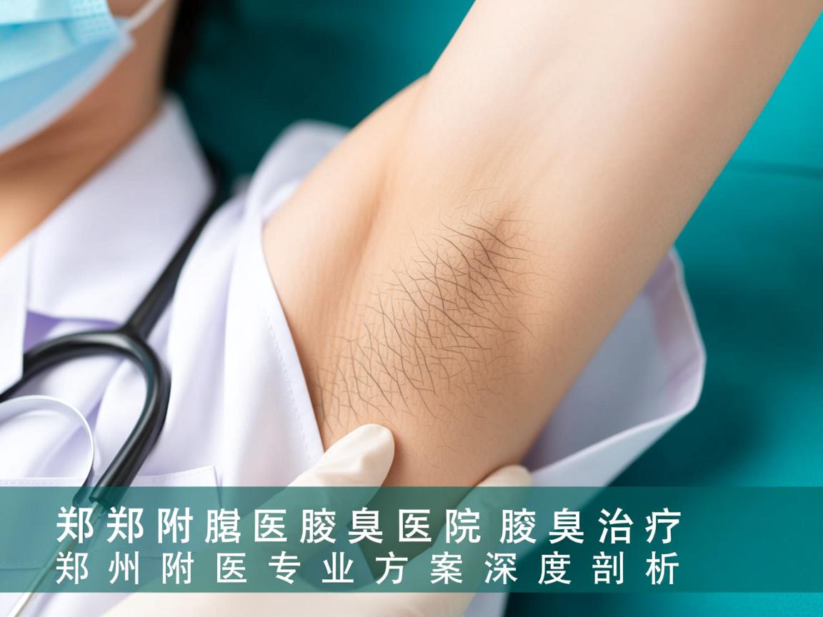郑州附医腋臭医院解析腋臭治疗，郑州附医专业方案深度剖析