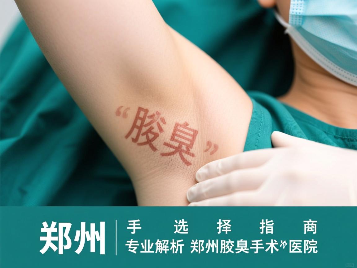 郑州腋臭手术选择指南,专业解析郑州腋臭手术医院 郑州腋臭手术选择指南,专业解析郑州腋臭手术医院