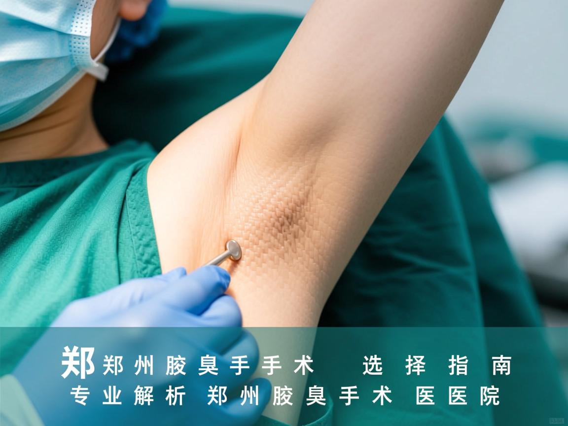 郑州腋臭手术选择指南,专业解析郑州腋臭手术医院 郑州腋臭手术选择指南,专业解析郑州腋臭手术医院