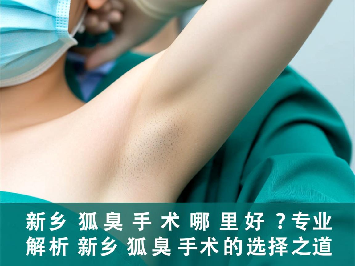 新乡狐臭手术哪里好?专业解析新乡狐臭手术的选择之道 新乡狐臭手术哪里好?专业解析新乡狐臭手术的选择之道