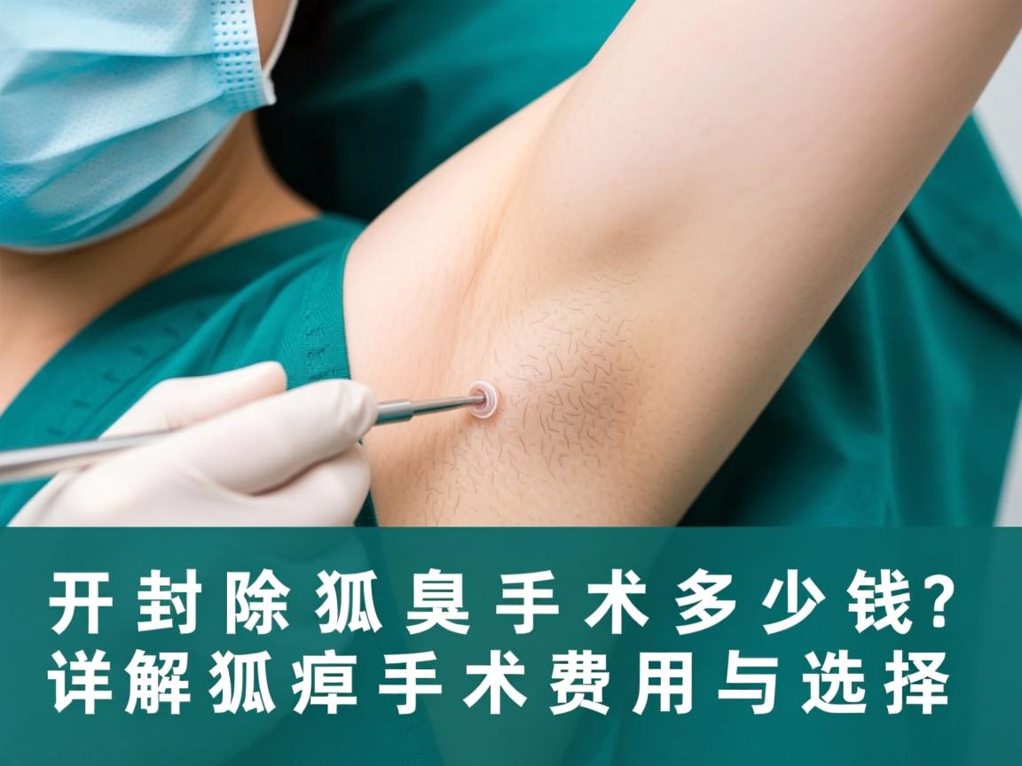 开封除狐臭手术多少钱?详解狐臭手术费用与选择 开封除狐臭手术多少钱?详解狐臭手术费用与选择