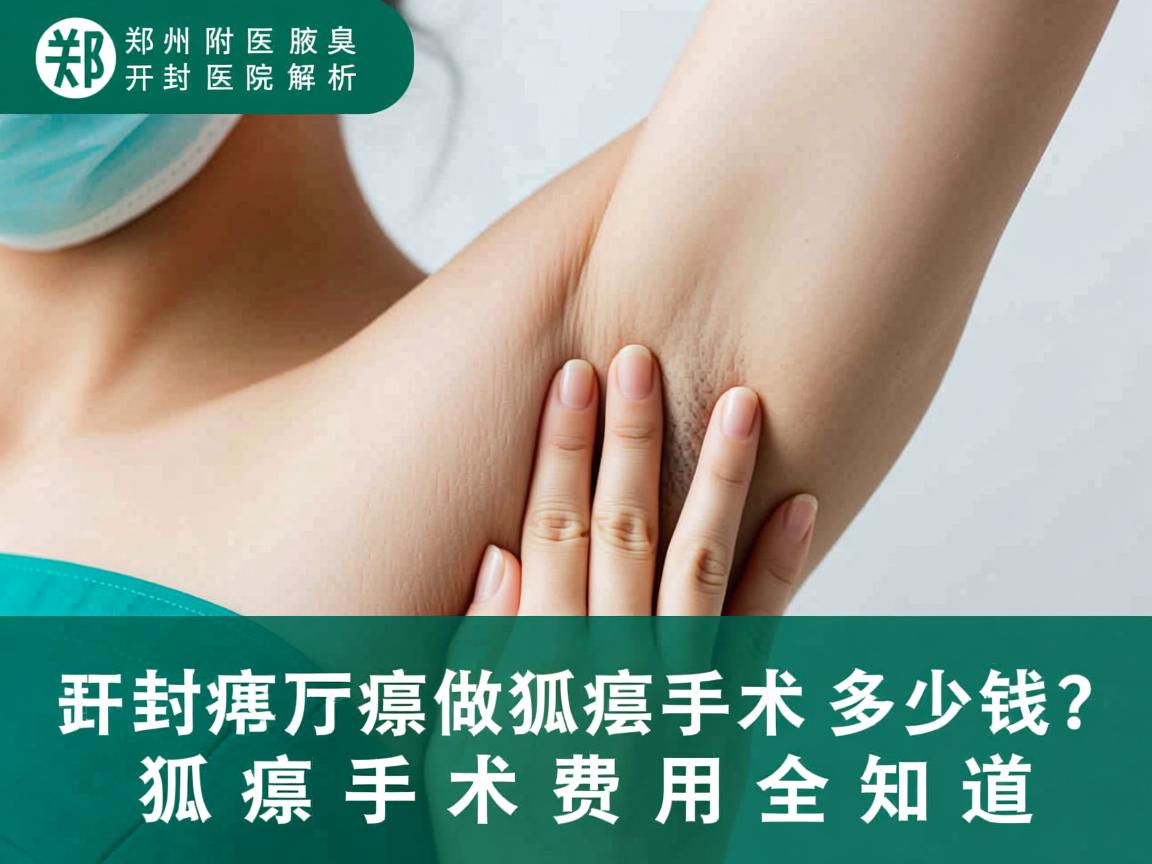 郑州附医腋臭医院解析,开封做狐臭手术多少钱?狐臭手术费用全知道 郑州附医腋臭医院解析,开封做狐臭手术多少钱?狐臭手术费用全知道