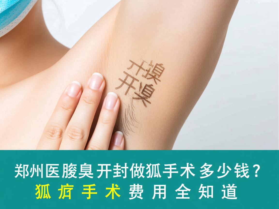 郑州附医腋臭医院解析,开封做狐臭手术多少钱?狐臭手术费用全知道 郑州附医腋臭医院解析,开封做狐臭手术多少钱?狐臭手术费用全知道