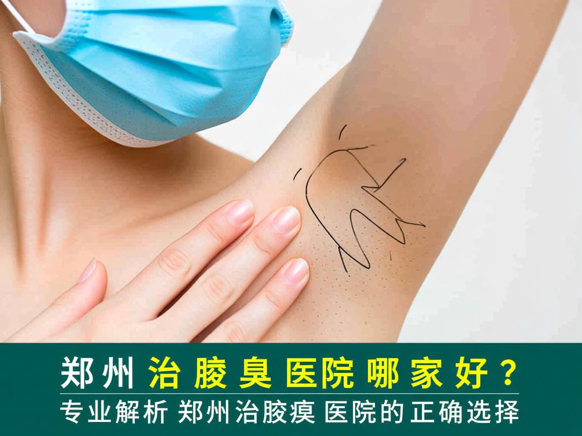 郑州治腋臭医院哪家好？专业解析郑州治腋臭医院的正确选择