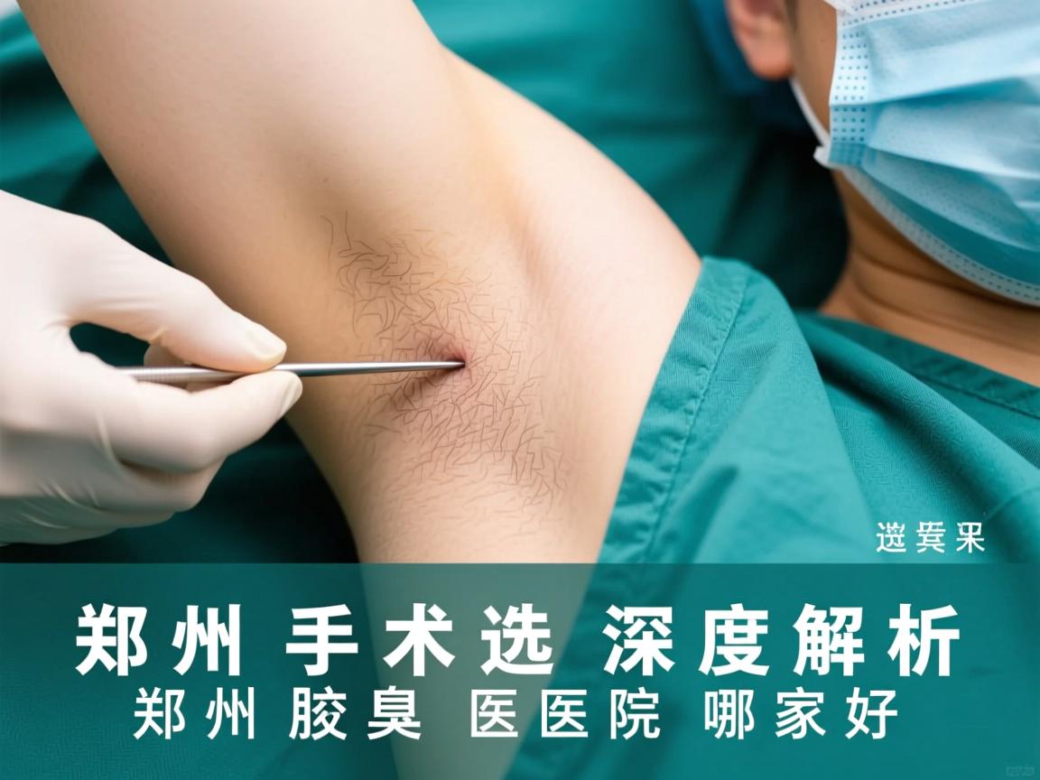 郑州腋臭手术选择指南,深度解析郑州腋臭医院哪家好 郑州腋臭手术选择指南,深度解析郑州腋臭医院哪家好