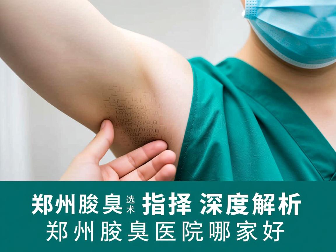 郑州腋臭手术选择指南,深度解析郑州腋臭医院哪家好 郑州腋臭手术选择指南,深度解析郑州腋臭医院哪家好