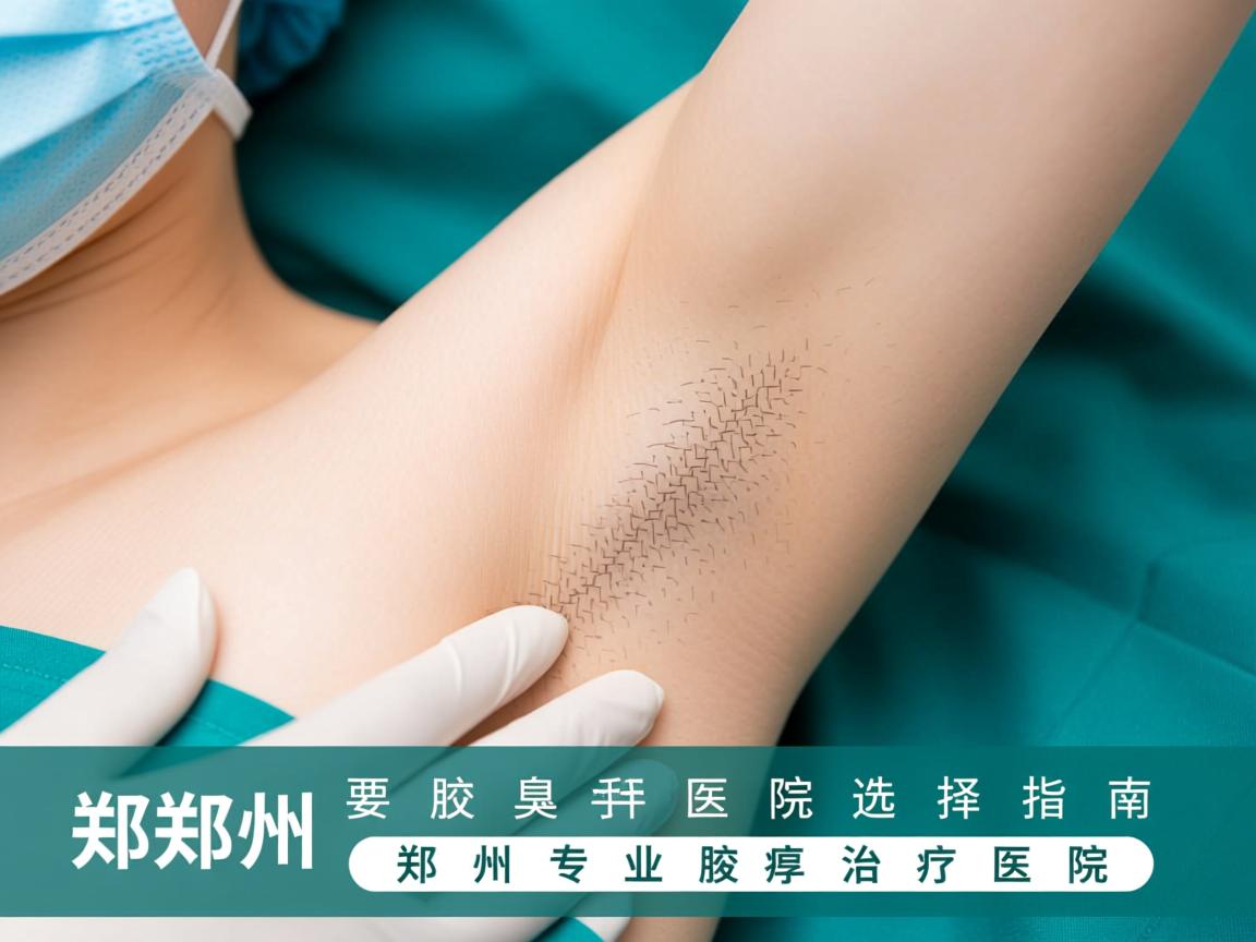 郑州腋臭手术医院选择指南，解析郑州专业腋臭治疗医院