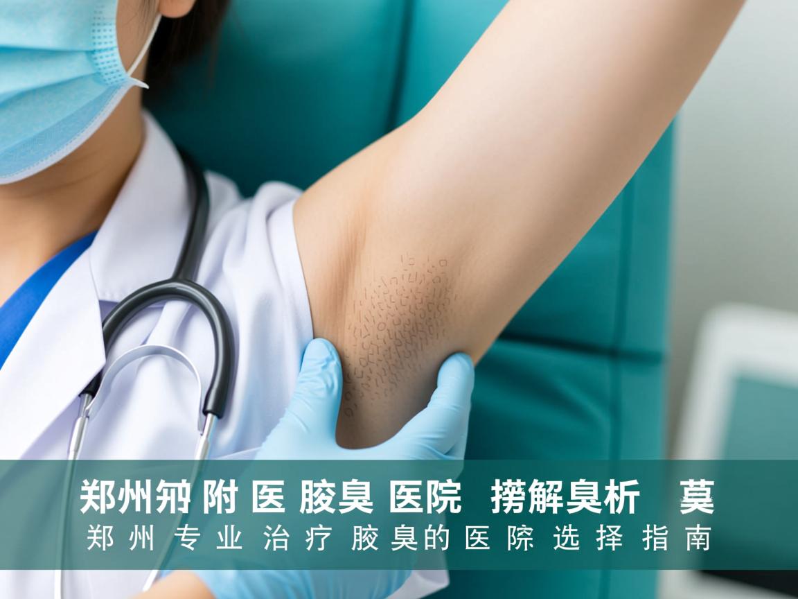 郑州附医腋臭医院解析,郑州专业治疗腋臭的医院选择指南 郑州附医腋臭医院解析,郑州专业治疗腋臭的医院选择指南