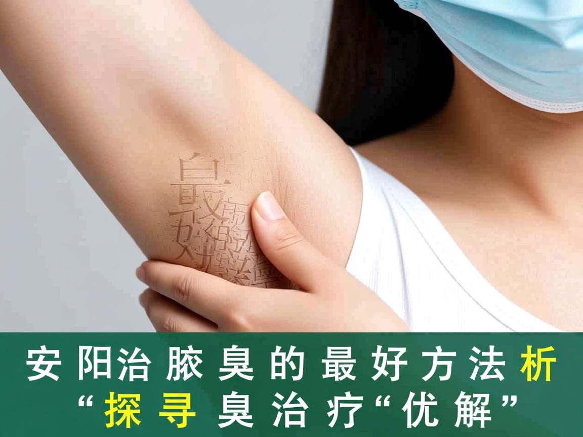 安阳治腋臭的最好方法解析,探寻腋臭治疗最优解 安阳治腋臭的最好方法解析,探寻腋臭治疗最优解