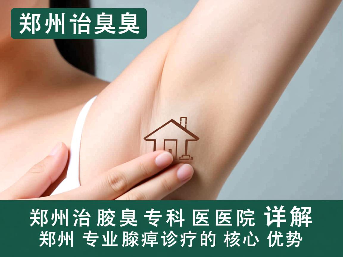 郑州治腋臭专科医院详解，郑州专业腋臭诊疗的核心优势