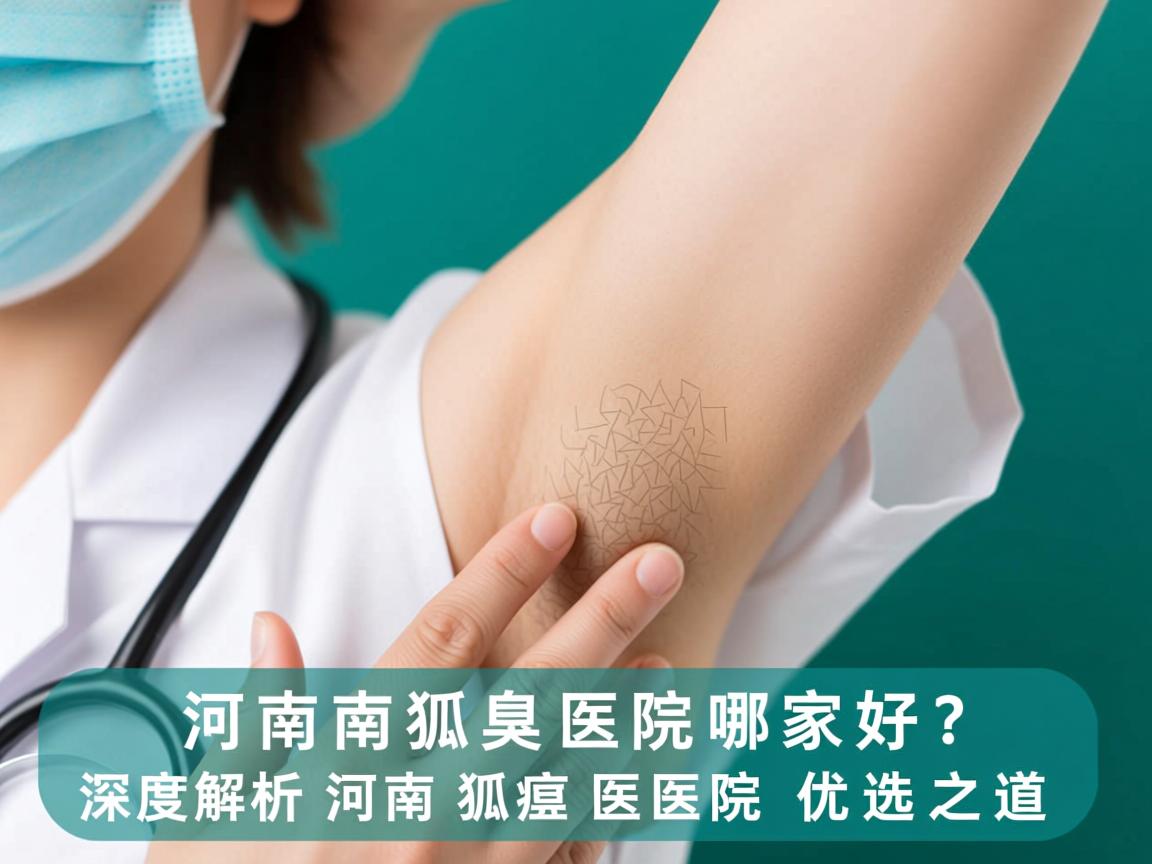 河南狐臭医院哪家好？深度解析河南狐臭医院的优选之道
