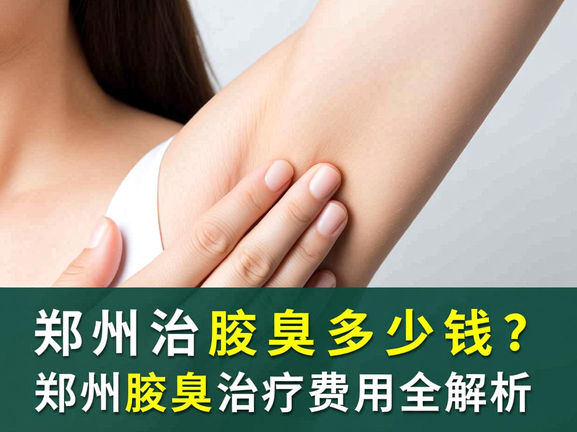 郑州治腋臭多少钱?郑州腋臭治疗费用全解析 郑州治腋臭多少钱?郑州腋臭治疗费用全解析