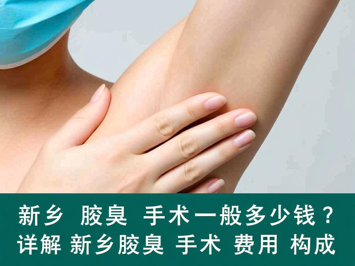 新乡腋臭手术一般多少钱?详解新乡腋臭手术费用构成 新乡腋臭手术一般多少钱?详解新乡腋臭手术费用构成