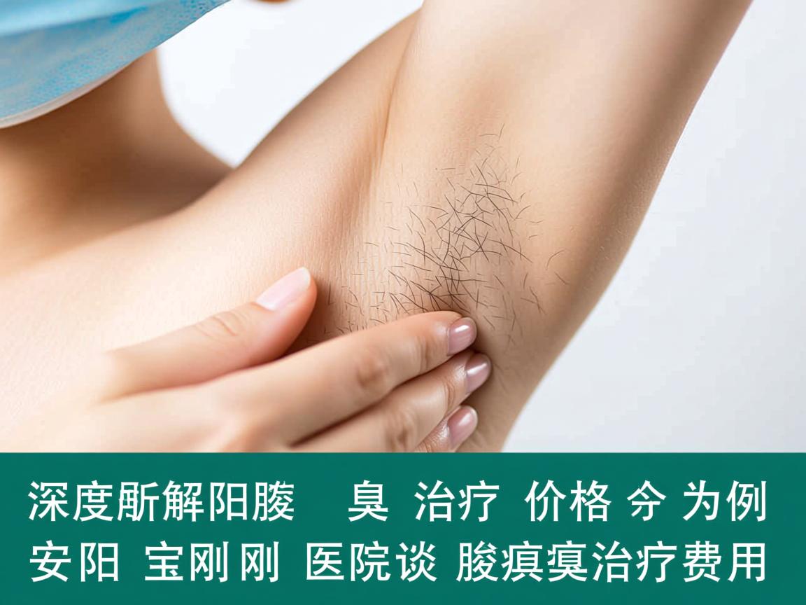 深度解析腋臭治疗价格，以安阳宝刚医院腋臭价格为例谈腋臭治疗费用