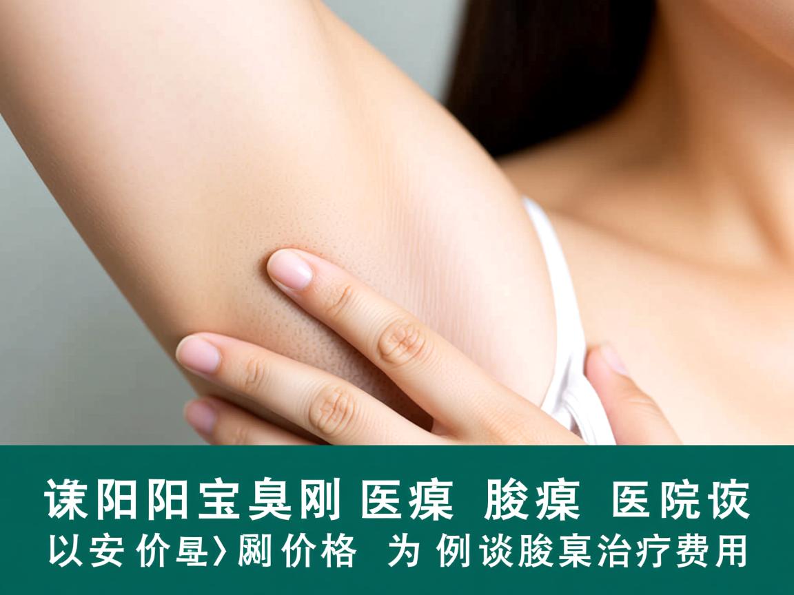 深度解析腋臭治疗价格，以安阳宝刚医院腋臭价格为例谈腋臭治疗费用