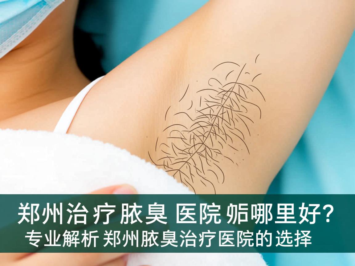 郑州治疗腋臭医院哪里好?专业解析郑州腋臭治疗医院的选择 郑州治疗腋臭医院哪里好?专业解析郑州腋臭治疗医院的选择