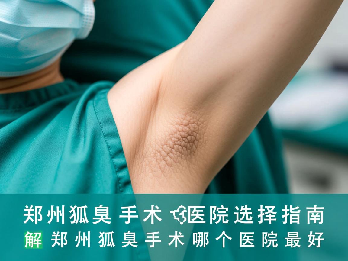 郑州狐臭手术医院选择指南,解析郑州狐臭手术哪个医院最好 郑州狐臭手术医院选择指南,解析郑州狐臭手术哪个医院最好