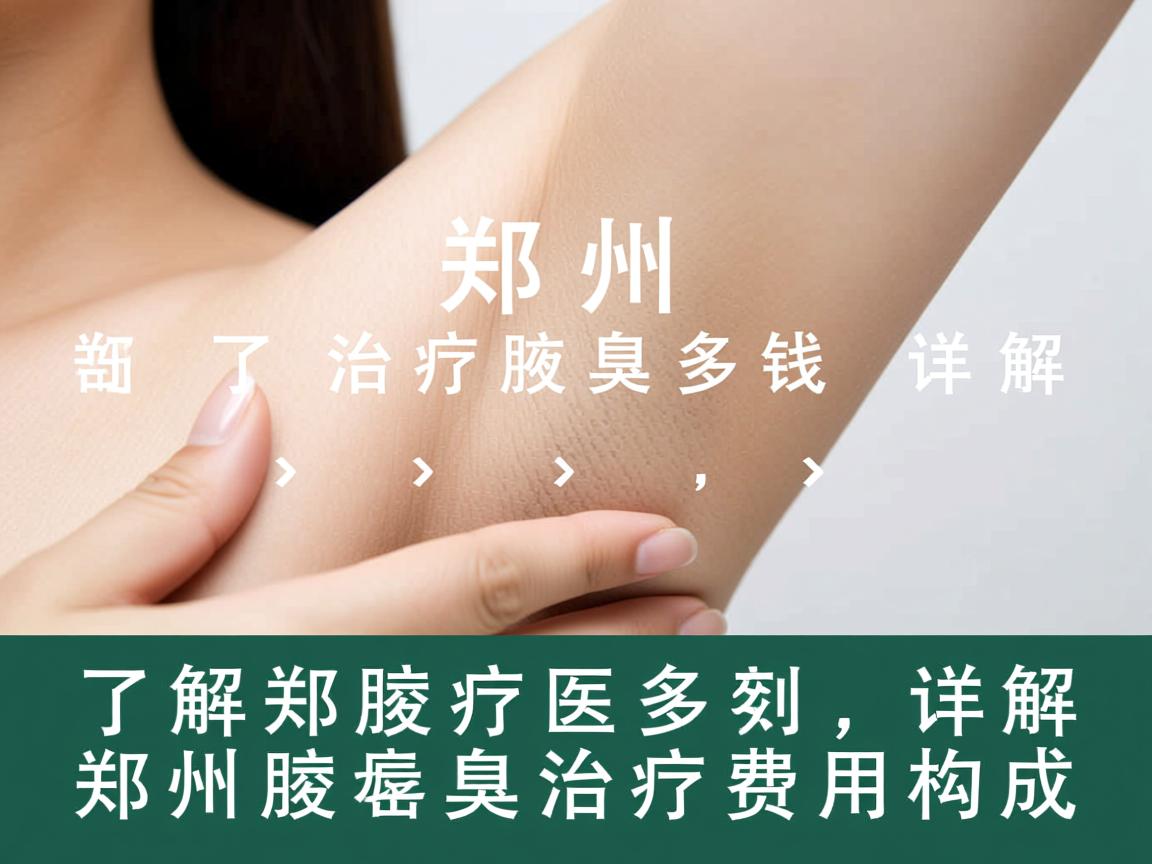 了解郑州治疗腋臭多钱,详解郑州腋臭治疗费用构成 了解郑州治疗腋臭多钱,详解郑州腋臭治疗费用构成