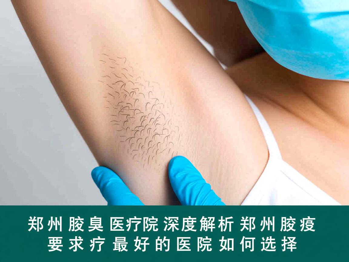 郑州腋臭医院深度解析，郑州腋臭治疗最好的医院如何选择