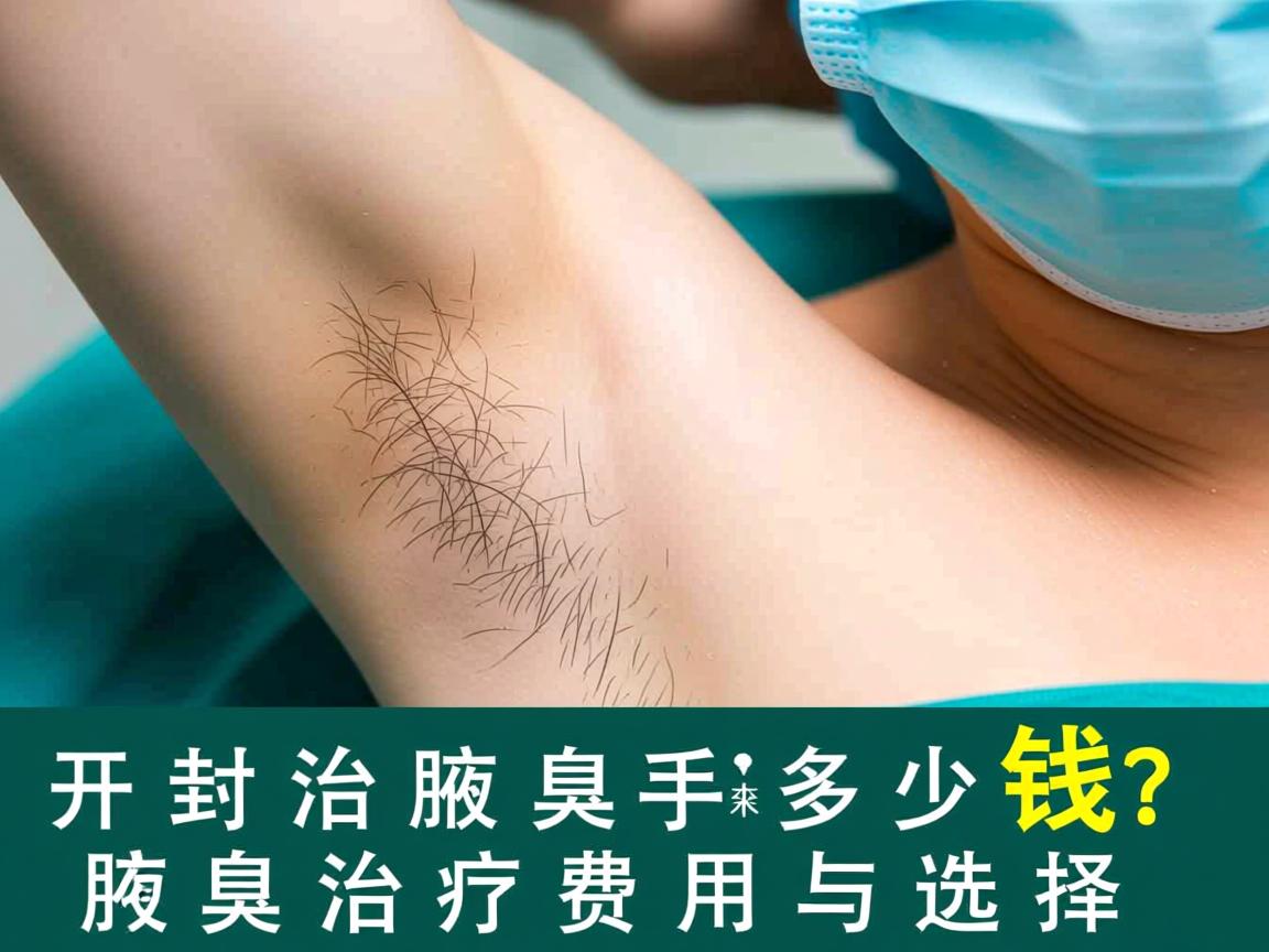 开封治腋臭手术多少钱?详解腋臭治疗费用与选择 开封治腋臭手术多少钱?详解腋臭治疗费用与选择