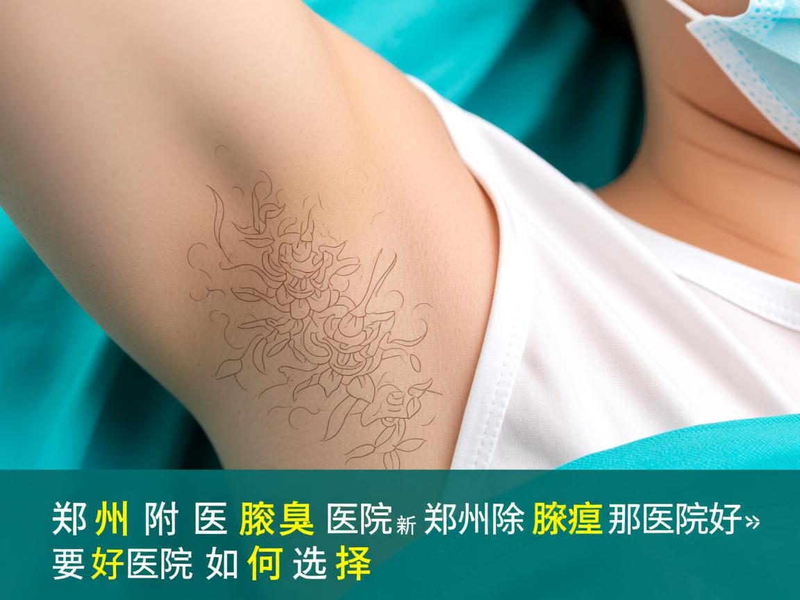 郑州附医腋臭医院解析，郑州除腋臭那家医院好，好医院如何选择