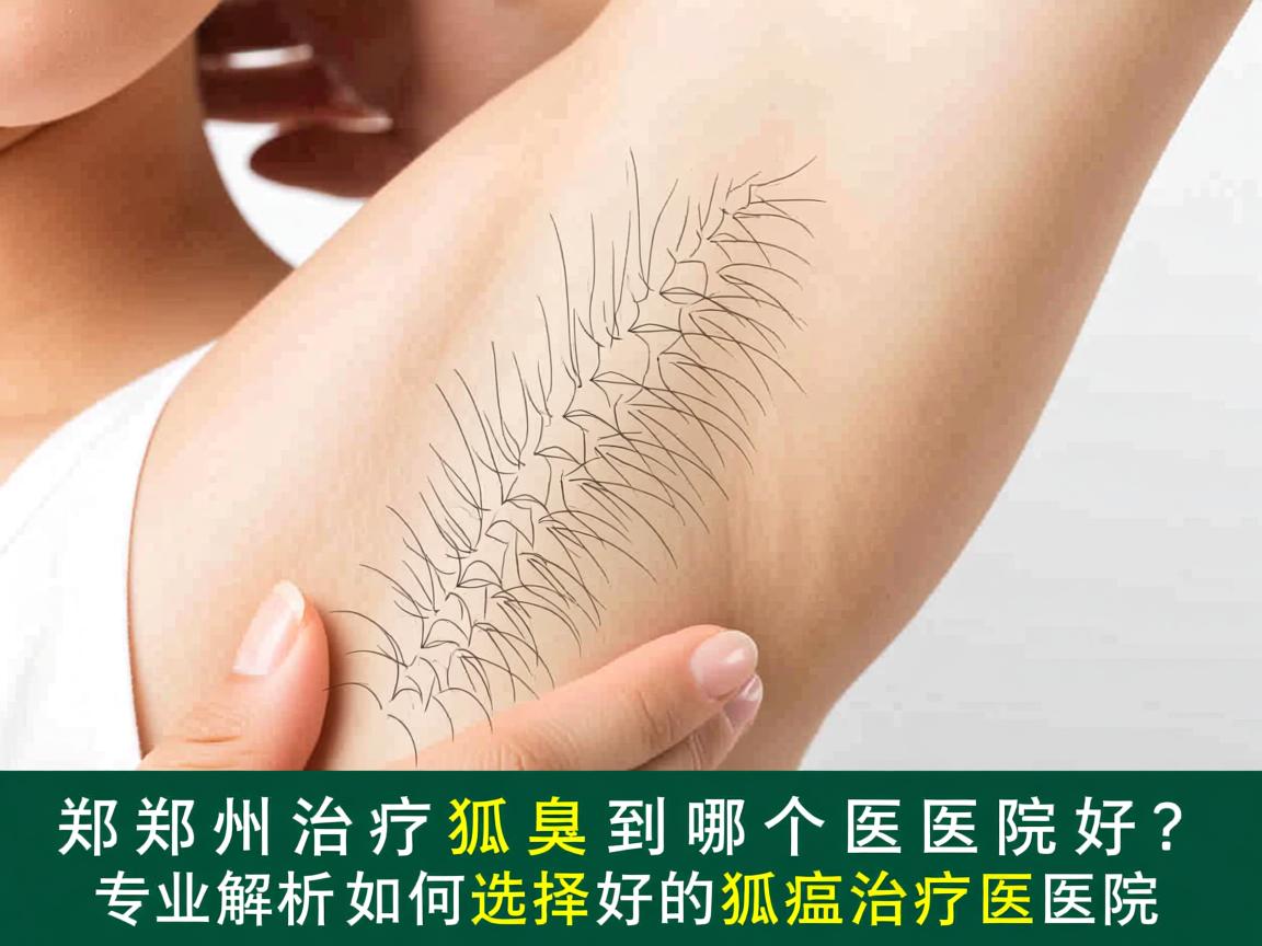 郑州治疗狐臭到哪个医院好？专业解析如何选择好的狐臭治疗医院