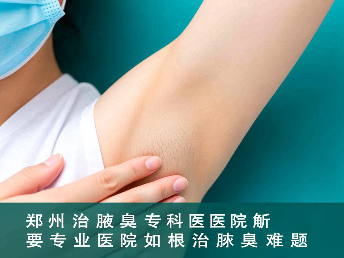 郑州治疗腋臭专科医院解析，专业医院如何根治腋臭难题
