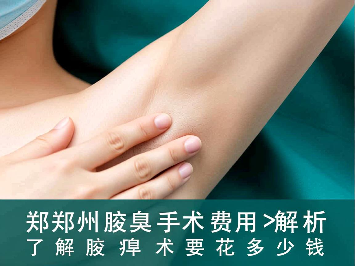 郑州腋臭手术费用解析,了解腋臭手术要花多少钱 郑州腋臭手术费用解析,了解腋臭手术要花多少钱