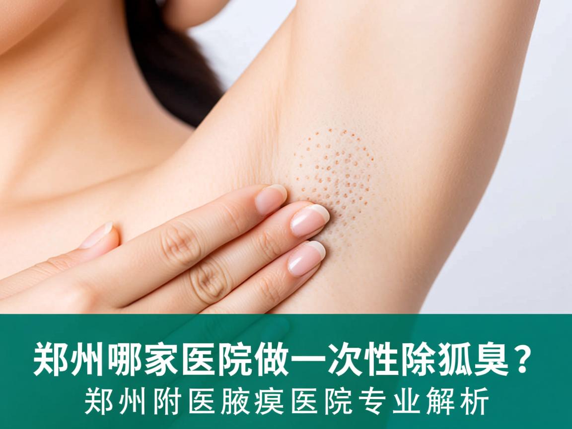 郑州哪家医院做一次性除狐臭？郑州附医腋臭医院专业解析