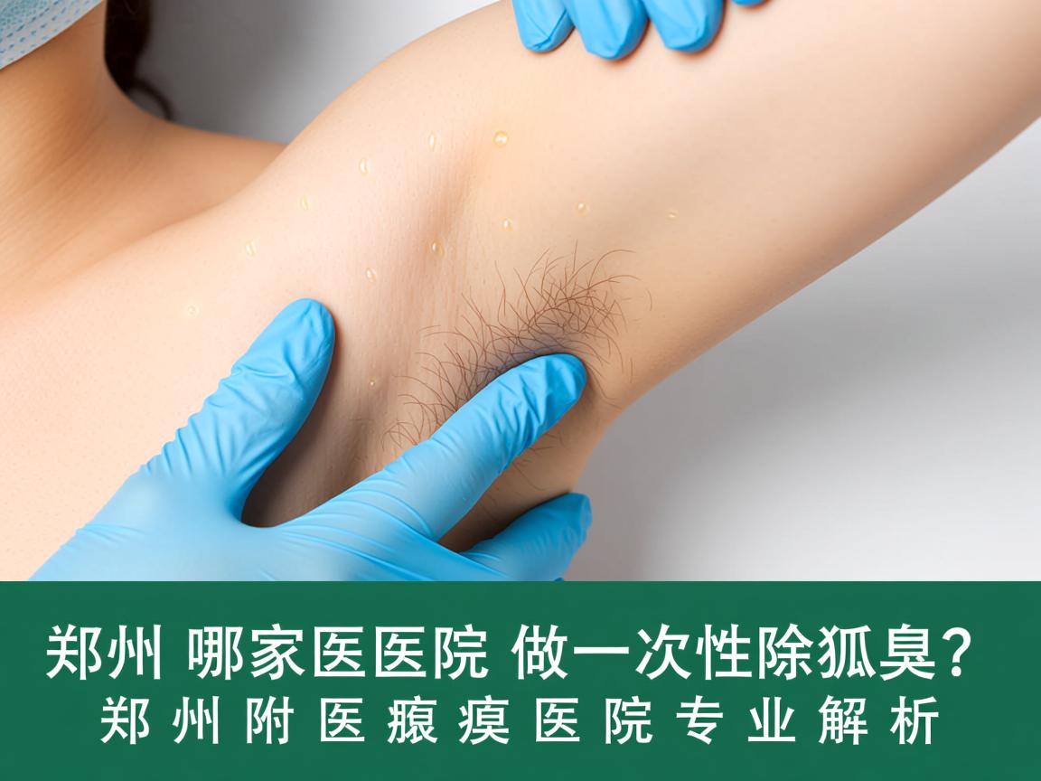 郑州哪家医院做一次性除狐臭？郑州附医腋臭医院专业解析