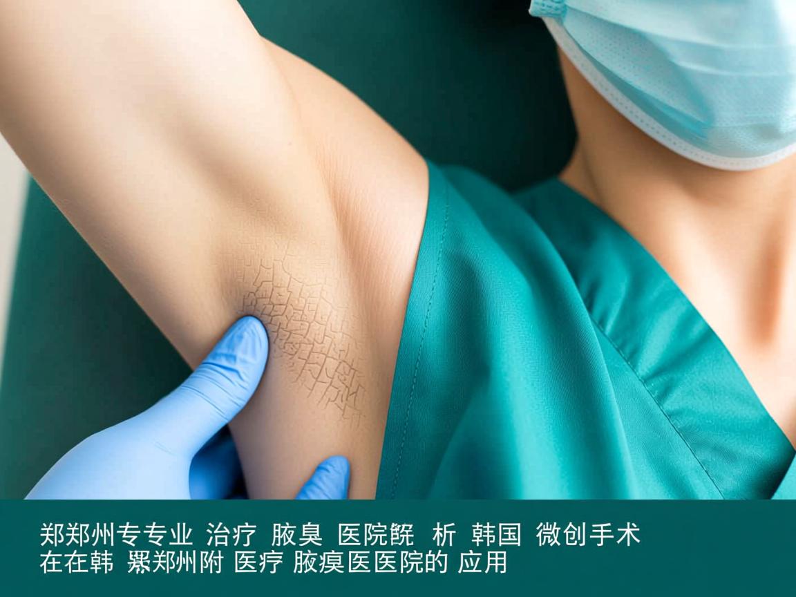 郑州专业治疗腋臭医院解析，韩国微创手术在郑州附医腋臭医院的应用