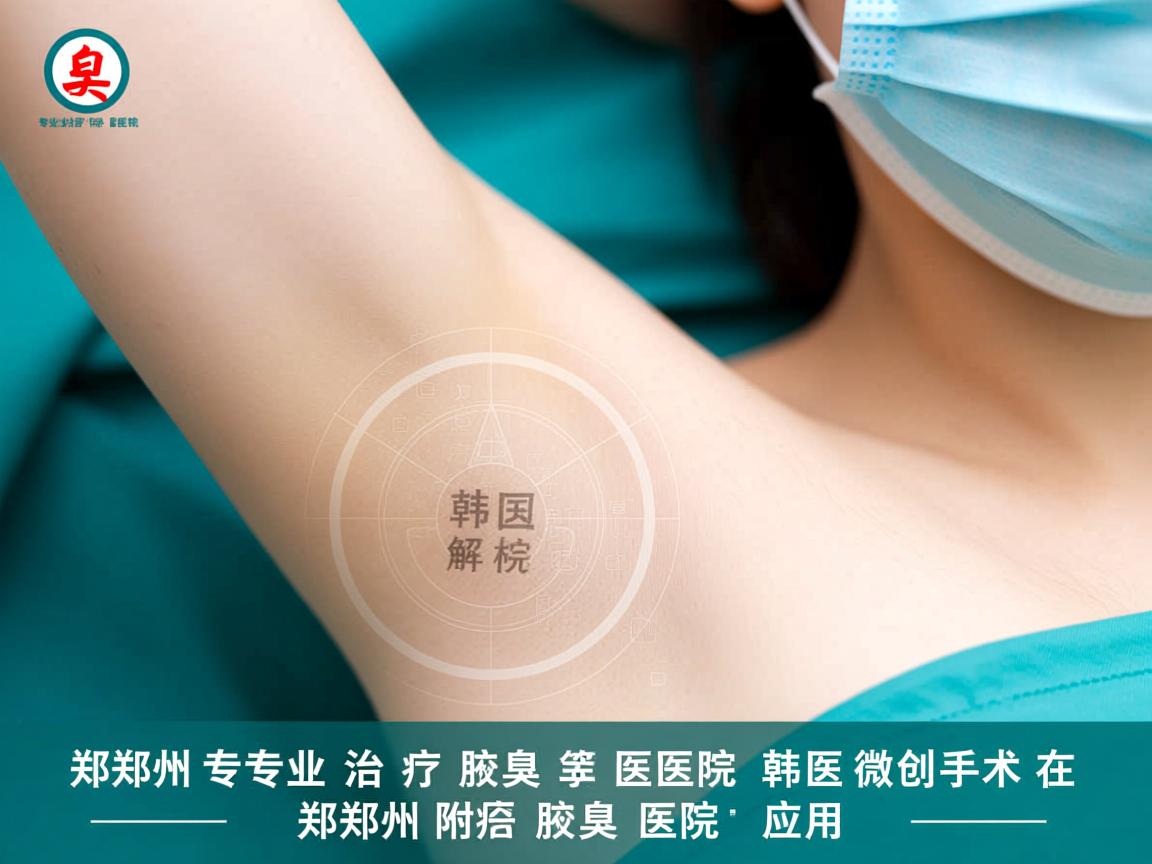 郑州专业治疗腋臭医院解析，韩国微创手术在郑州附医腋臭医院的应用