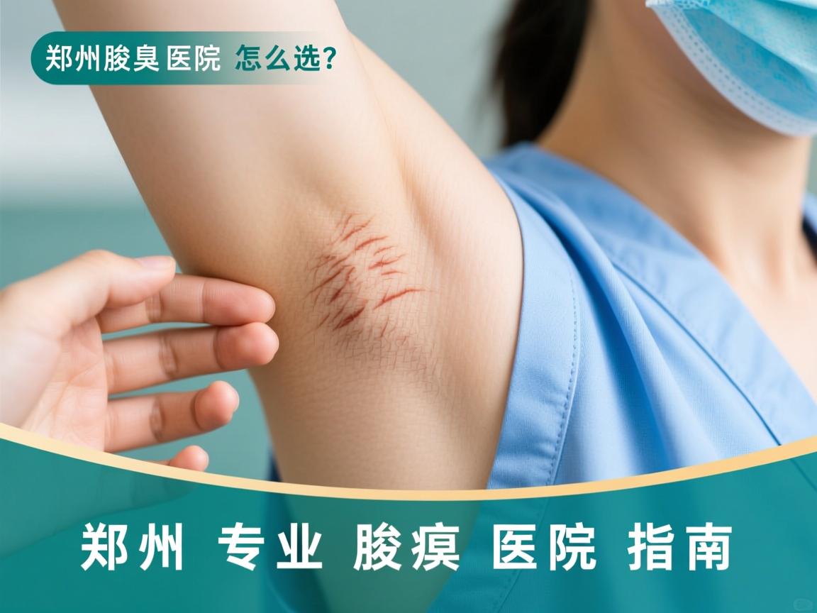 郑州腋臭医院怎么选？郑州专业腋臭医院指南