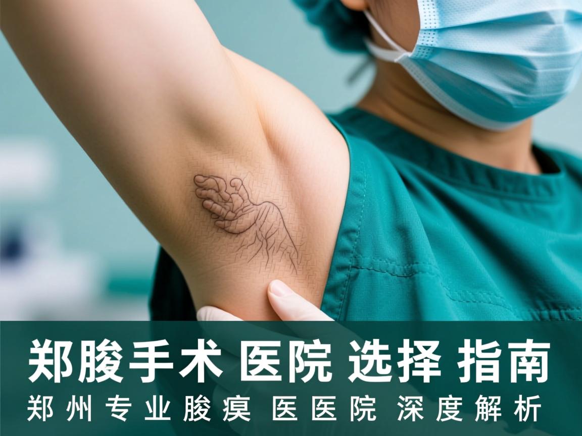 郑州腋臭手术医院选择指南,郑州专业腋臭医院深度解析 郑州腋臭手术医院选择指南,郑州专业腋臭医院深度解析
