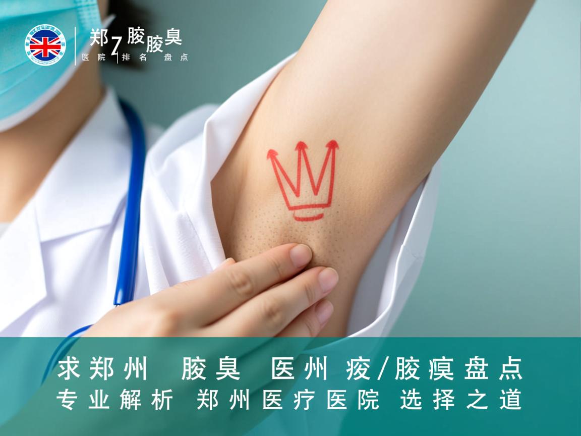 郑州腋臭医院排名盘点，专业解析郑州腋臭医院的选择之道