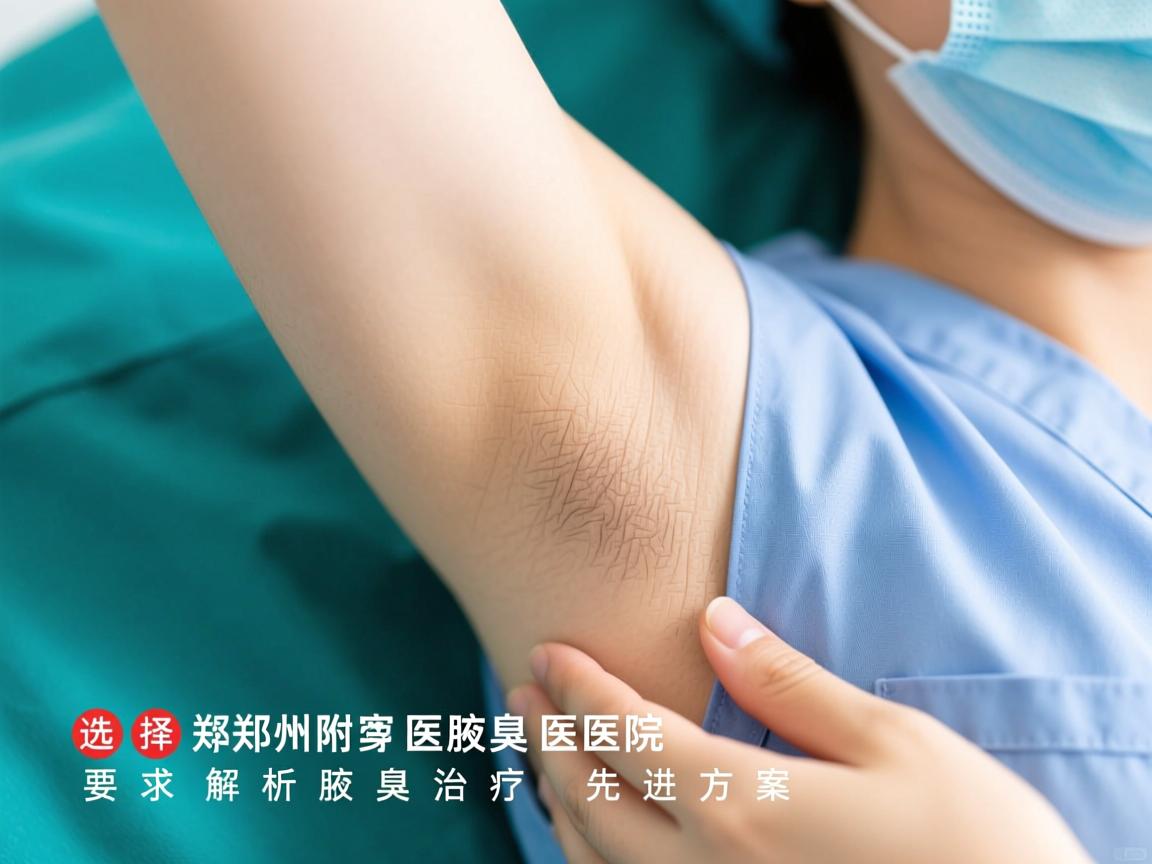 选择郑州附医腋臭医院，解析腋臭治疗的先进方案