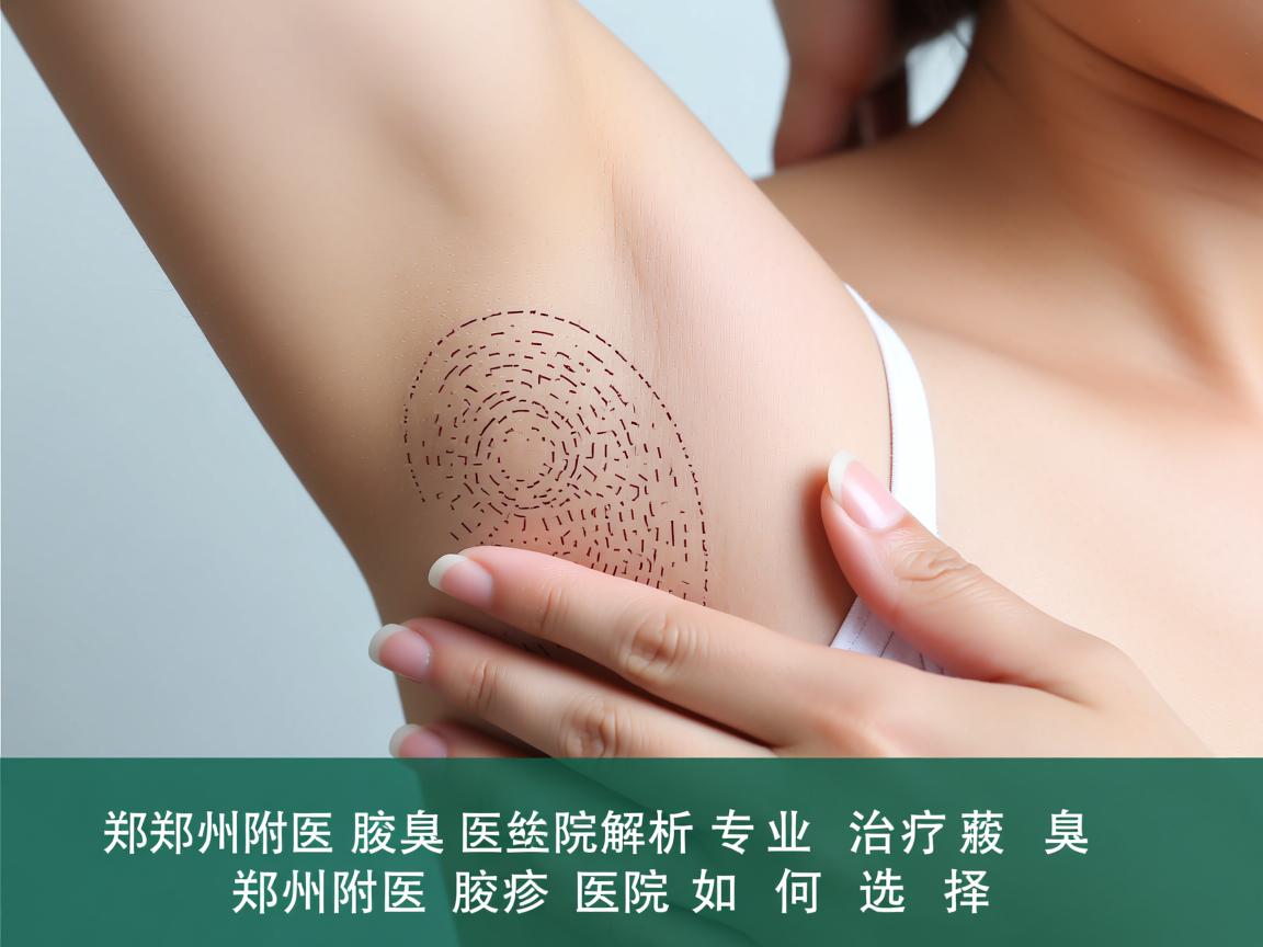 郑州附医腋臭医院解析，专业治疗腋臭，郑州附医腋臭医院如何选择